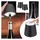 ideoon lights Akku Flaschenlampe Schwarz 2 St.