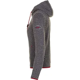 Almgwand Münsterhöhe Jacke Anthrazit-Beige 40