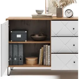 Vicco Kommode Nizza 128 x 78 cm,