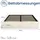 home collective Polsterbett 120 x 200 cm Beige