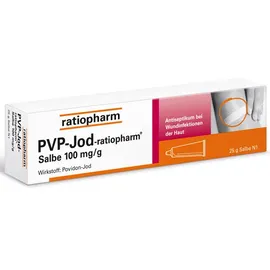 Ratiopharm PVP-JOD-ratiopharm Salbe