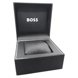 HUGO BOSS ChronoMeister Armbanduhr Boss Peak Chronograph 1513814 Herrenuhr Edelstahl Schwarz Neu - Grau