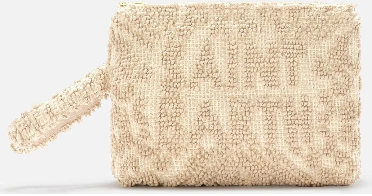 MC2 Saint Barth Aline Tufting L Pochette 11 beige (00102L) ONE SIZE