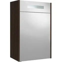 Spiegelschrank Ekry mit beleuchteter Zierblende Anschlag rechts (Ausführung: Spiegelschrank mit beleuchteter Blende 600x750x188mm Anschlag rechts Eiche natur)