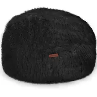 Green Bean Pouf Sitzsack-Hocker Polyester 45 x 25 x 45 cm Schwarz