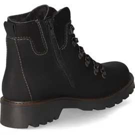 Rieker Damen Schnürboot schwarz - Schwarz