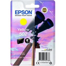 Epson Original 502 Fernglas Druckerpatrone - gelb (C13T02V44010)