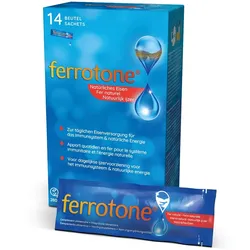 ferrotone - natürliches Eisen 14X20 ml Beutel