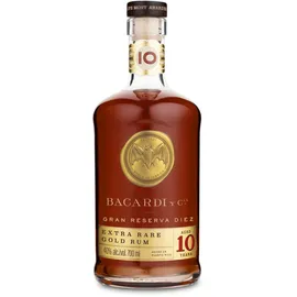 Bacardi Gran Reserva Diez 40% vol 0,7 l
