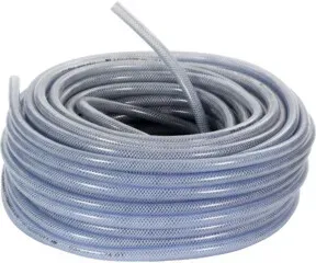 Tricoflex Gewebeschlauch transparent, PVC, Länge 50 m, Schlauch Innen-⌀: 9mm
