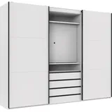 WIMEX Schwebetürenschrank Magic by fresh to go 300 x 236 x 65 cm Weiß