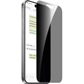 PURO Privacy Tempered Glass für iPhone 16 Pro Max / iPhone 15 Pro Max