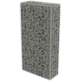 vidaXL Gabionenwand 50 × 20 × 100 cm