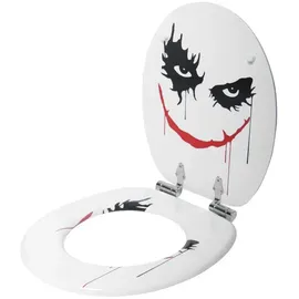 Sanilo WC Sitz mit Absenkautomatik Joker, Hochwertiger und Stabiler Toilettendeckel aus Holz