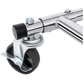 Songmics Kleiderständer Pataye 92x45x161,5 cm Silber
