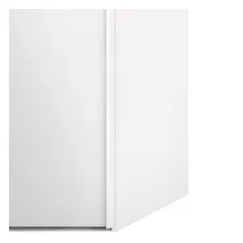 VCM Veto Schiebetürenschrank B150 cm 2 Türen weiß und weiß hochglanz.