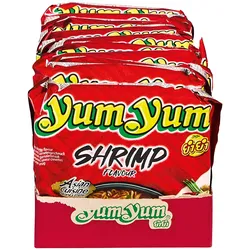 Yum Yum  Instantnudeln Shrimp 60 g, 10er Pack