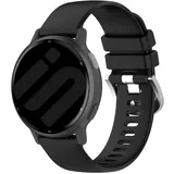 Strap-it Garmin Approach S12 Armband Silikon für Garmin Approach S12 - Schwarz - Schnallenverschluss