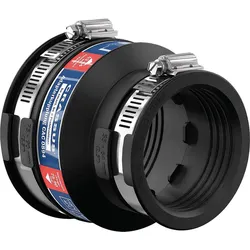 Adapterkupplung CAC (Ausführung: Adapterkupplung CAC 0633 Spannber. 53-64 x 40-50mm EPDM PN 0.6 bar)