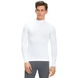 Falke Funktions-Langarmshirt Warm (perfekte Feuchtigkeits-Temperaturregulierung) Unterwäsche weiss Herren
