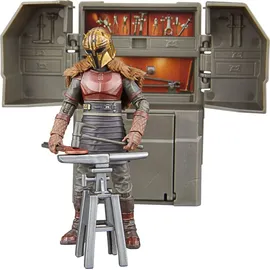 Hasbro Star Wars The Mandalorian Vintage Collection The Armorer's Forge mit Actionfigur