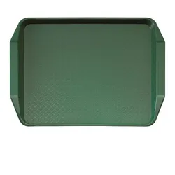 Cambro Polypropylen Fastfood Serviertablett mit Griffen grün 43x30cm