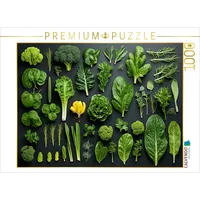 Calvendo Puzzle Salatblätter zur gesunden Ernährung 1000 Teile Lege-Größe