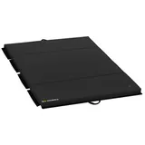 Gymrex Weichbodenmatte 200 x 120 x 5 cm faltbar Schwarz Belastbarkeit: 170 kg