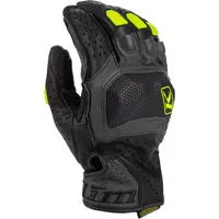Klim Badlands Aero Pro Handschuhe - Schwarz/Neon-Gelb / S