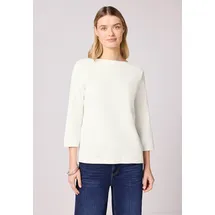 STREET ONE 3/4-Arm-Shirt Weiß 40