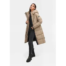 Marikoo Wintermantel Tabiaa taupe S