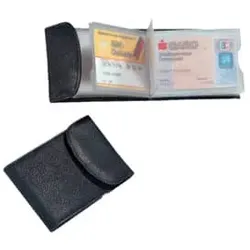 Visitenkartenetui  schwarz Alassio 42002 Leder