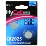 HyCell Knopfzelle CR 2025 140 mAh 2 St.