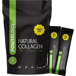Powerlogy Natural Collagen Kollagen in Pulverform 10x10 g