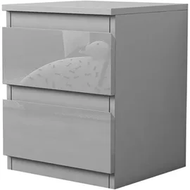 Hti-Living Nachtschrank Kenji 33 x 32 x 41 cm Hochglanz