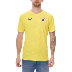 PUMA Fenerbahce Istanbul Trainings Jersey Herren Trainings-Shirt Sport-Shirt mit DryCell 778121 11 Gelb - M