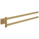 Villeroy & Boch Elements Striking Handtuchhalter zweiarmig Brushed Gold TVA15202500076