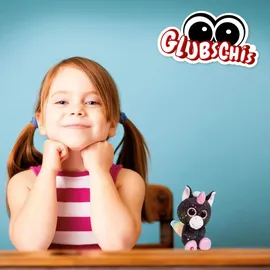 NICI Glubschis Einhorn 15 cm Schwarz