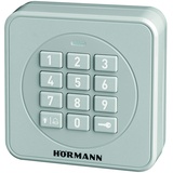 Hörmann Funk-Codetaster FCT3-1 BS (868 MHz, zur Steuerung von bis zu 3 Torantrieben, Tastatur beleuchtet, Farbe RAL 7040) 4511856, grau