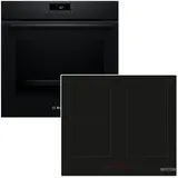 Bosch Backofen-Set Induktionskochfeld Pyrolyse Flexzone DirectSelect HomeConnect
