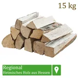 Flameup - Brennholz Kaminholz Holz 15 kg Für Ofen und Kamin Kaminofen Feuerschale Grill Buche Feuerholz Buchenholz Holzscheite Wood 33 cm