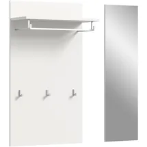 VCM Garderobenpaneel Jam Weiß