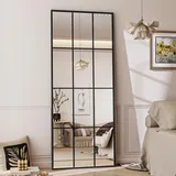 Koonmi Fensterscheibe 60 x 165 cm Schwarz