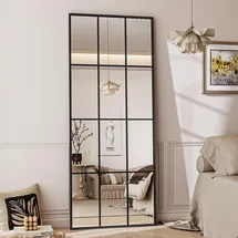 Koonmi Fensterscheibe 60 x 165 cm Schwarz
