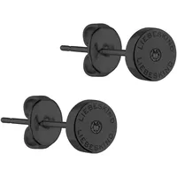 Liebeskind Berlin Schmuck Ohrringe Kreis« mit Zirkonia (synth.), 93390766-0 schwarz schwarz