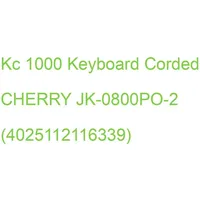 Cherry KC 1000 Tastatur Portugiesisch - Black