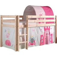 58 aufm Kessel Hochbett Karolina 210 x 106 x 114 cm Kiefer massiv natur beige