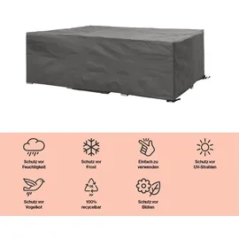 winza outdoor covers Gartenmöbel-Schutzhülle 260 x 80 x 200 cm Grau