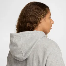 Nike Kapuzensweat CLUB FT FZ HOODIE, dk GREY HEATHER/LT smoke GREY/WHITE, 3XL