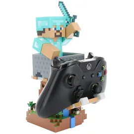 Cable Guys Minecraft Steve Controller Halterung Grün für PlayStation 5 / Xbox Series S